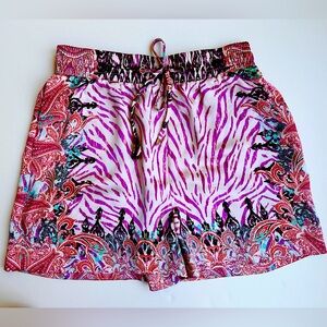 Silk like shorts